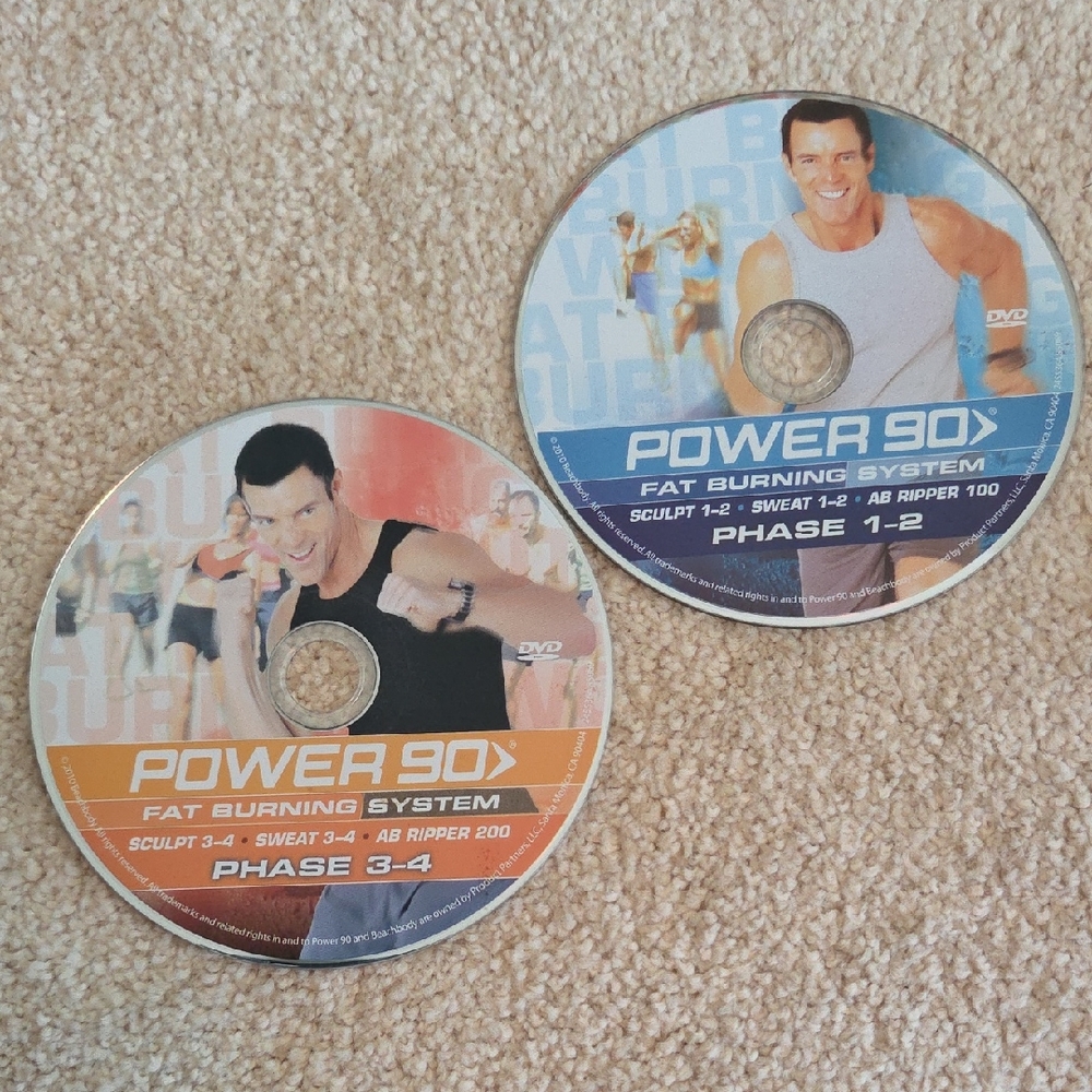 Fat Burning System DVD Set - Orange and Blue